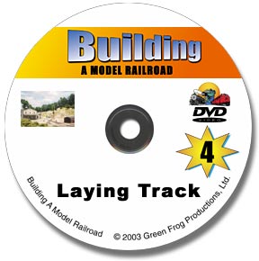 Building a Model Railroad Vol 4 - Laying Track DVD Green Frog Productions