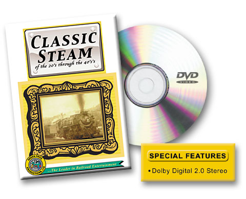Classic Steam 20s to 40s DVD Green Frog Productions