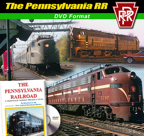 Pennsylvania Railroad Heritage Production Emery Gulash DVD Green Frog Productions