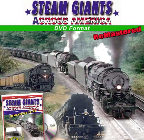 Steam Giants Across America DVD Green Frog Productions