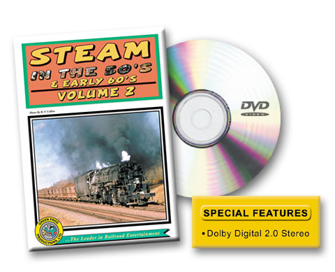 Steam in the 50s & Early 60s Volume 2 DVD Green Frog Productions