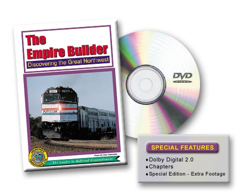 Amtrak's Empire Builder Discovering the Great Northwest DVD Green Frog Productions