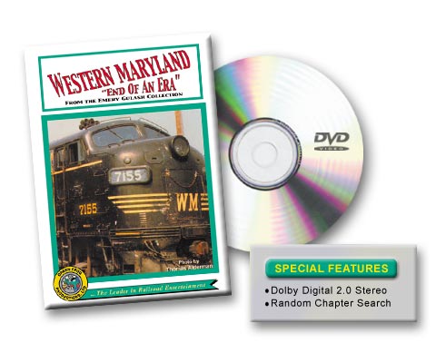 Western Maryland End of an Era Emery Gulash Collection DVD Green Frog Productions