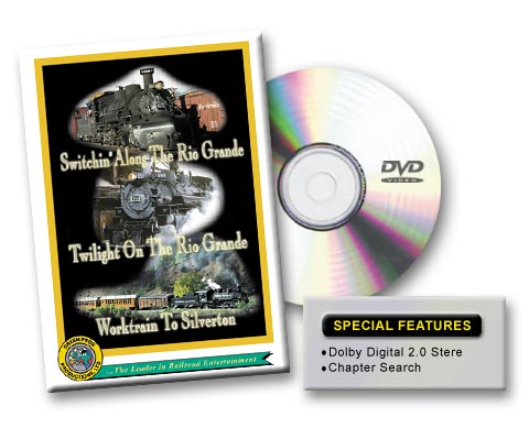 Three Narrow Gauge Combo's by Emery Gulash DVD Green Frog Productions