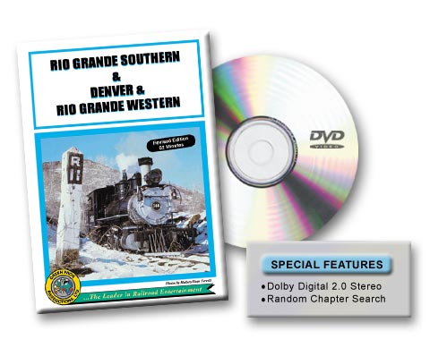Rio Grande Southern & Denver & Rio Grande Western DVD Green Frog Productions