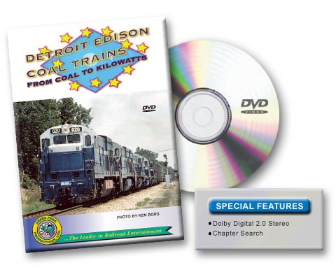 Detroit Edison Coal Trains From Coal to Kilowatts DVD Green Frog Productions