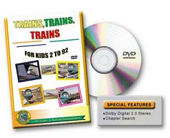 Trains, Trains, Trains For Kids 2 to 92 DVD