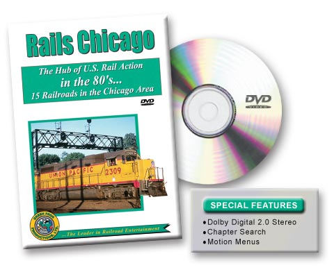 Rails Chicago Hub of US Rail Action in the 80s DVD Green Frog Productions