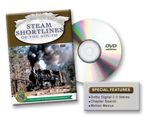 Steam Shortlines of the South DVD Green Frog Productions