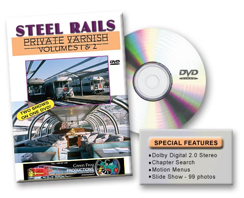 Steel Rails Private Varnish Volumes 1 & 2 DVD Green Frog Productions