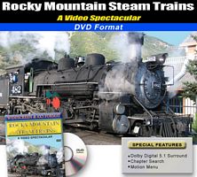 Rocky Mountain Steam Trains Video Spectacular DVD
