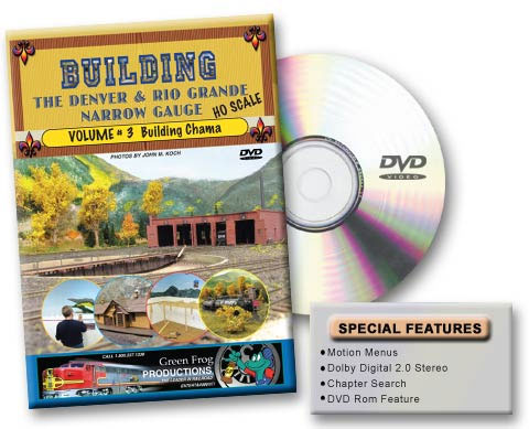 Building the Denver & Rio Grande Narrow Gauge Volume 3 DVD Green Frog Productions