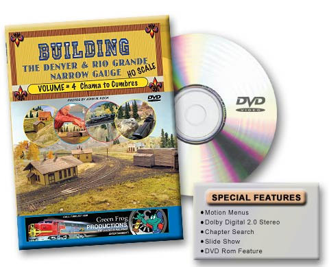 Building the Denver & Rio Grande Narrow Gauge Volume 4 DVD Green Frog Productions