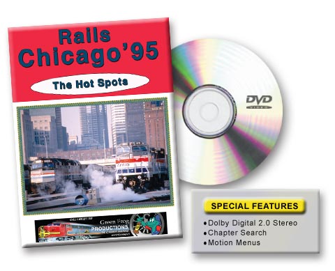 Rails Chicago 95 - The Hot Spots DVD Green Frog Productions