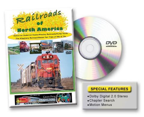 Railroads of North America DVD Green Frog Productions