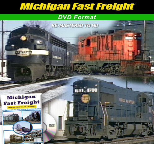 Michigan Fast Freight Emery Gulash DVD Green Frog Productions