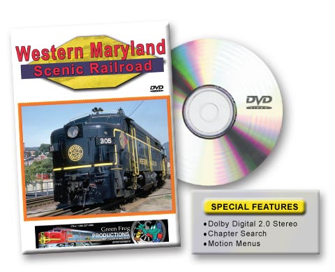 Western Maryland Scenic Railroad DVD Green Frog Productions