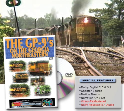GP-9's on the Georgia Northeastern DVD Green Frog Productions