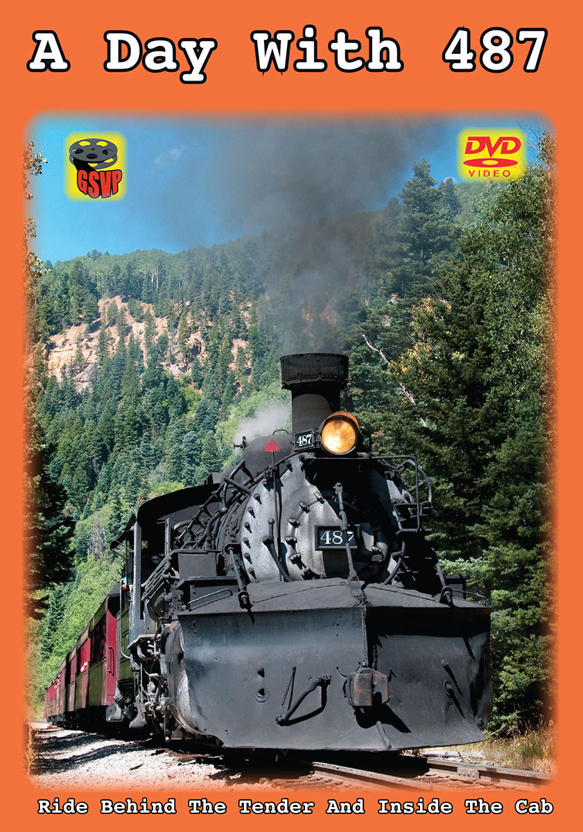 A Day With 487 on the Cumbres and Toltec Scenic DVD Greg Scholl Video Productions GSVP-243 604435024398