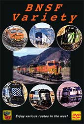 BNSF Variety in the West DVD