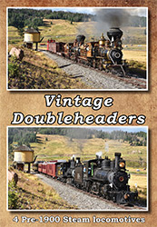 Vintage Doubleheaders 4 Pre-1900 Steam Locomotives DVD