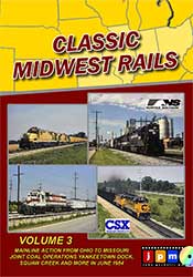 Classic Midwest Rails Volume 3 DVD