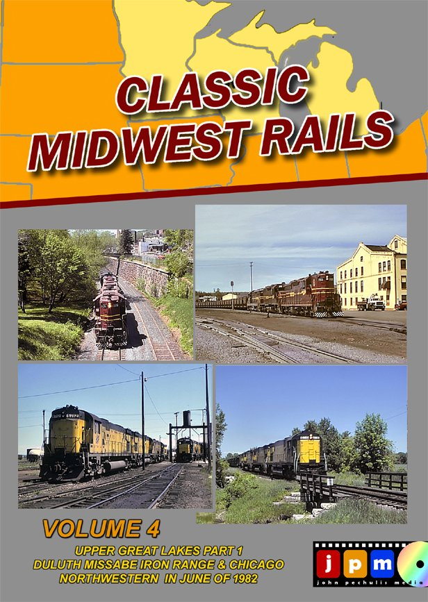 Classic Midwest Rails Volume 4 Vol 1 DVD John Pechulis Media CMWRV41