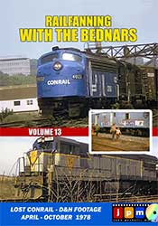 Railfanning with the Bednars Volume 13 DVD