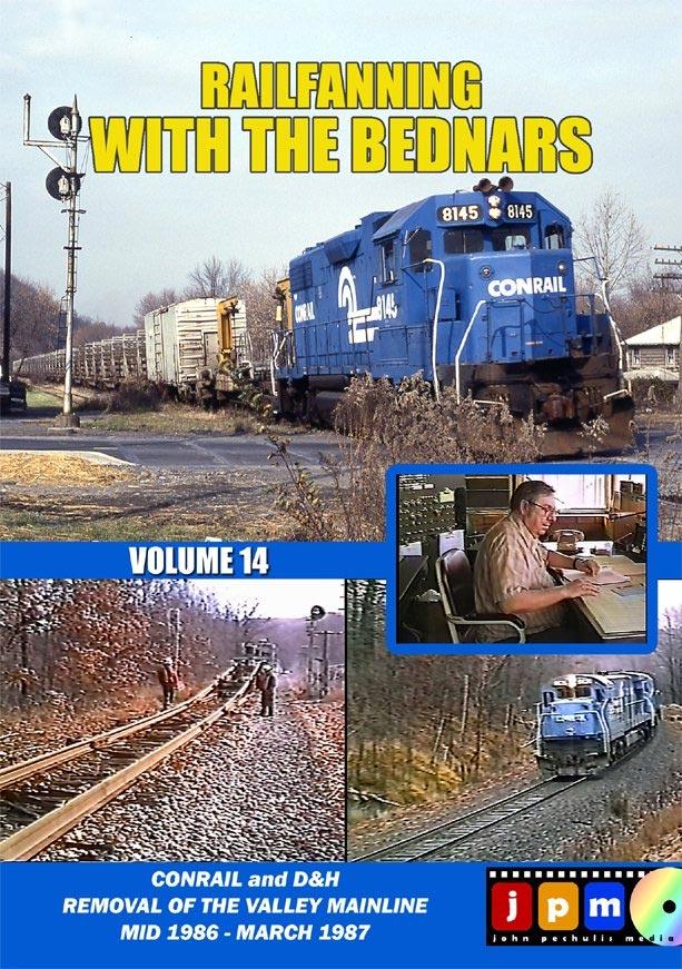 Railfanning with the Bednars Volume 14 DVD John Pechulis Media RFWTBV14