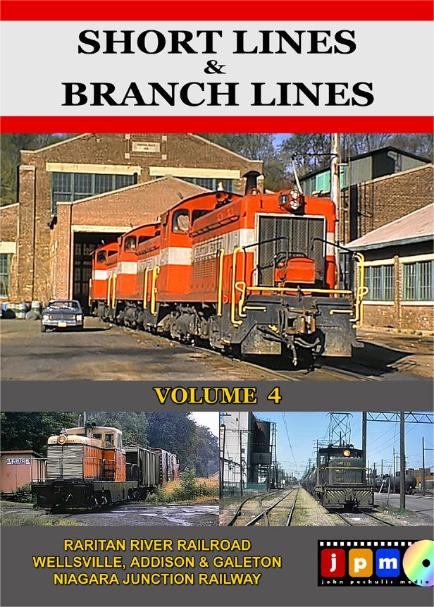 Short Lines & Branch Lines Vol 4 DVD Raritan River Niagara Junction John Pechulis Media SLBLV4