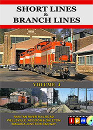 Short Lines & Branch Lines Vol 4 DVD Raritan River Niagara Junction