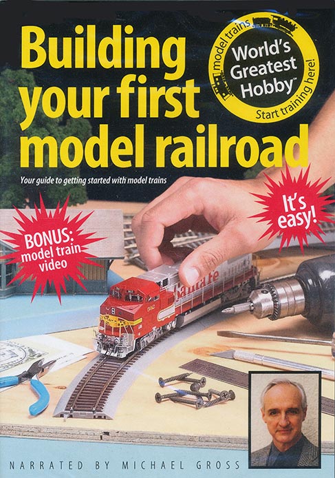 Building Your First Model Railroad DVD Kalmbach Publishing 51295 644651100032