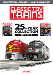 Classic Toy Trains 25 Year Collection 1987-2014 DVD-ROM