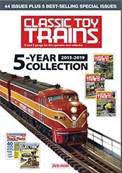 Classic Toy Trains 5-Year Collection 2015-2019 DVD-ROM