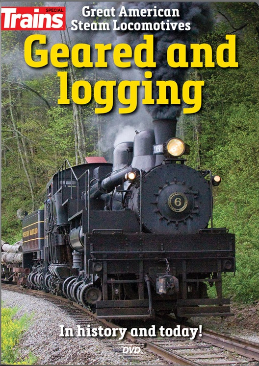 Great American Steam Locomotives Geared and Logging DVD Kalmbach Publishing 16128 644651602086