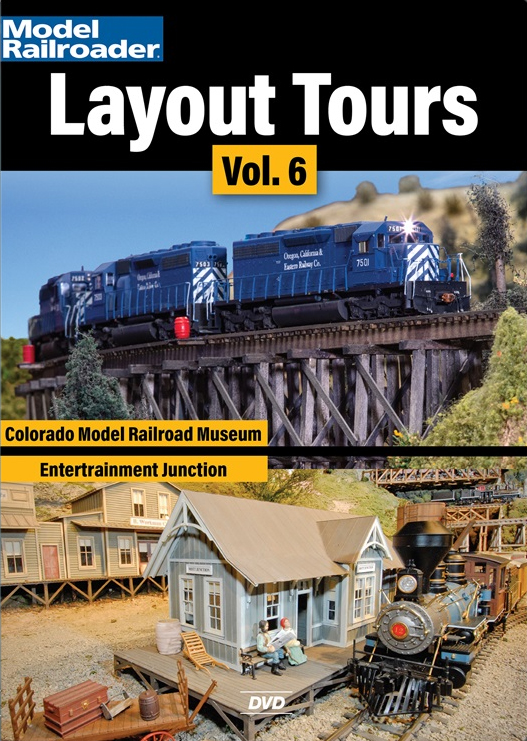 Model Railroader Layout Tours Volume 6 DVD Kalmbach Publishing 15378 644651602161