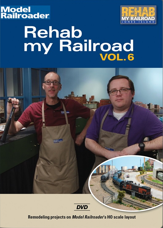 Model Railroader Rehab My Railroad Vol 6 DVD Kalmbach Publishing 15380 644651602147