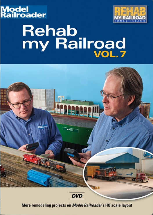 Model Railroader Rehab My Railroad Vol 7 DVD Kalmbach Publishing 15379 644651602154
