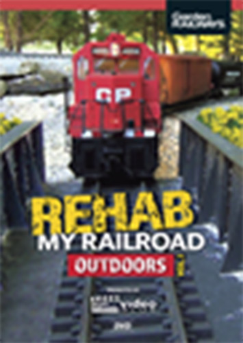 Rehab my Railroad Outdoors Volume 1 DVD Kalmbach Publishing 15147 644651601010