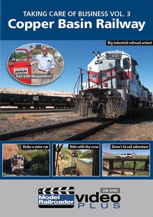 Taking Care of Business Vol 3 Copper Basin Railway DVD Kalmbach Publishing 15351 644651600464
