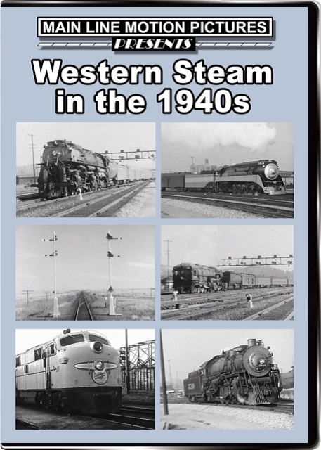 Western Steam in the 1940s DVD