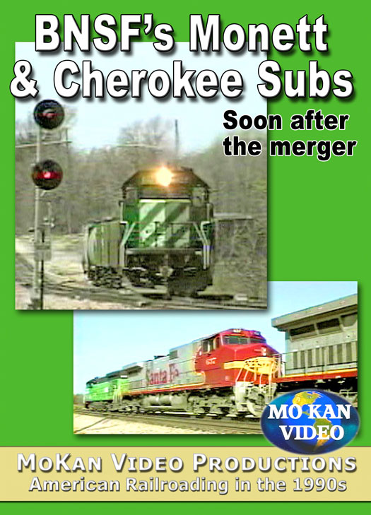 BNSF's Monett & Cherokee Subs MoKan Video