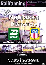 Railfanning with George Redmond Vol 7 Nebraska Diamonds DVD