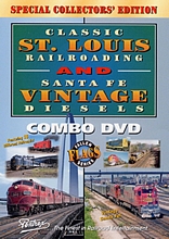 Classic St. Louis Railroading - Santa Fe Vintage Diesels - Combo DVD