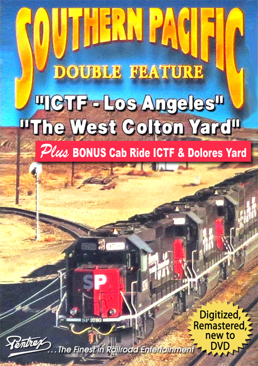 Southern Pacific Double Feature with Bonus Cab Ride DVD Pentrex SPDF-DVD