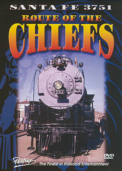 Santa Fe 3751: Route of the Chiefs DVD Pentrex VR051-DVD 748268004445