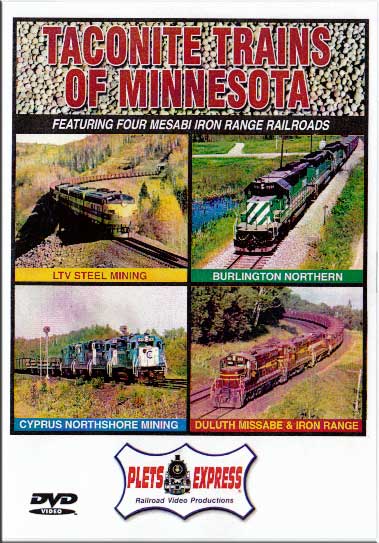 Taconite Trains of Minnesota DVD Plets Express 003TTM