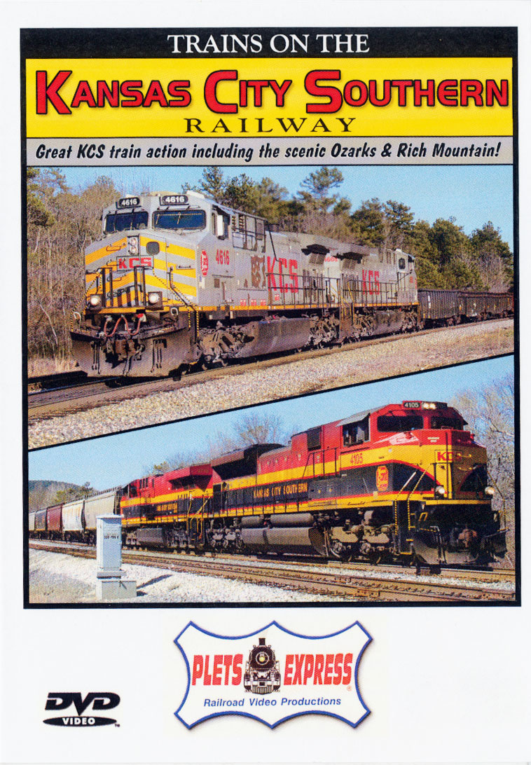 Trains of the Kansas City Southern Railway DVD Plets Express 096KCS 753182980966