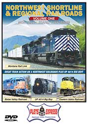 Northwest Shortline & Regional Railroads Volume 1 Montana Idaho Wyoming DVD