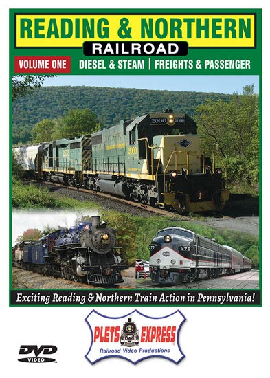 Reading & Northern Railroad Volume 1 DVD Plets Express 126RBMN1 753182981260